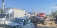 В Борском районе лоб в лоб столкнулись два авто, есть пострадавшие - Волга Ньюс