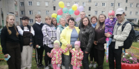 В Восточном состоялось торжественное открытие детской площадки - MyOmutninsk.Ru