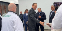 Александр Дрозденко побывал на фабрике по производству сыров в Кобралово - ЛенТВ24