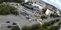 Водители встали в огромной пробке в центре Мурманска - Телекомпания ТВ-21