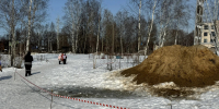 Огромная яма у школы в Костроме беспокоит родителей учеников - Интернет-телевидение Логос