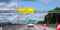 Дорожные работы перекроют съезд с Витебской развязки на ЗСД - Петербургский дневник