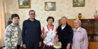 Поздравляем с 90‑летним юбилеем Скворцову Александру Сергеевну!. - Администрация Приволжского района