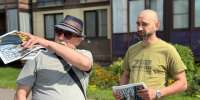 Активист ЛДПР, участник СВО Алексей Воробьёв устроил «приёмную на свежем воздухе» для жителей Сертолова - ЛДПР