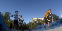 В Элисте прошли спортивные соревнования по уличному кикскутерингу в рамках марафона «Сила России» - Единая Россия