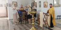 Под покровом Богородицы: выезд детско-юношеского хора «Свет» в Иверский храм д.Трусово - Солнечногорское Благочиние