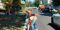 МУП «Благоустройство «СМО» продолжает проводить работы по наведению порядка на территории Свердловска - Администрация города Свердловска и Свердловского района