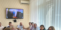 Министр труда и социального развития РА Джанбеч Мирза сегодня провёл рабочее совещание с руководителями КЦСОН - Министерство труда и социального развития