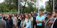 СПОРТСМЕНЫ ОБРАТИЛИСЬ К СОБЯНИНУ НА ФОНЕ ОСТАНКИНСКОЙ БАШНИ - Экооборона Московской области
