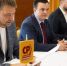 Участники пресс-конференции - Петрозаводск говорит