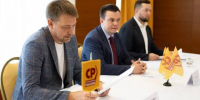 Участники пресс-конференции - Петрозаводск говорит