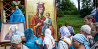 В Лысковской епархии совершен ежегодный крестный ход с иконой Божией Матери «Избавительница» - Нижегородская епархия