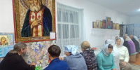 В храме иконы Божией Матери «Скоропослушница» с. Факел проведено очередное занятие библейской группы - Глазовская Епархия