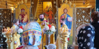 В Неделю 12-ю по Пятидесятнице, в храме Богоявления Господня с. Парзи - Глазовская Епархия