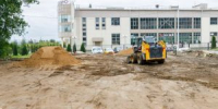 Начали строительство универсальной спортивной площадки в микрорайоне 4А. - Администрация г. Лыткарино
