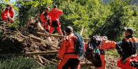 Появились фото с места поисков пропавших людей в Углегорском районе - CitySakh.Ru