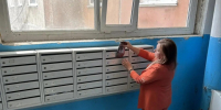 Специалисты Новосиликатного территориального управления провели профилактический рейд по пожарной безопасности в многоквартирных домах - Администрация г. Барнаул