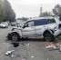 Mitsubishi Pajero покидало между отбойниками на объездной Абакана - ИА Хакасия