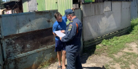 Огнеборцы МЧС России провели очередные рейды по частному сектору в Приморье - МЧС по Приморскому краю