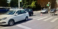 В ДТП на перекрестке в Орле пострадал мотоциклист - vOrle.Ru