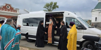 Епископ Ардатовский и Атяшевский Мелетий в Дивеево встретил ковчег с десницей святителя Спиридона Тримифунтского - Ардатовская епархия