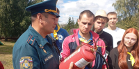 Курские спасатели МЧС России обучают юных курян правилам безопасности - МЧС