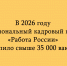 Более 35 000 вакансий поступило в региональный кадровый центр «Работа России» в 2026 году - Народное слово