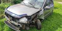 опрокидывание Kia Rio 26.8.2026, 76 км трассы Смоленск-Вязьма-Зубцов, Дорогобужский округ, фото ГАИ - О чём Говорит Смоленск
