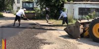В хохольском поселке Орловка благодаря активистам ТОС отремонтировали участок дороги - РИА Воронеж