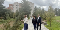 В Приволжске завершается благоустройство «Аллеи Победы».. - Администрация Приволжского района