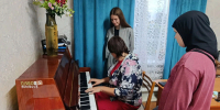 В Старо‑Уруссинском СДК прошёл мастер‑класс по игре на пианино - Ютазинский район