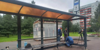В 2025 году специалисты заменили в Великом Новгороде 19 автобусных павильонов. - Новгородские Ведомости