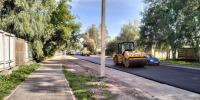 В Барнауле приступили к асфальтированию участка улицы Эмилии Алексеевой в рамках нацпроекта «Инфраструктура для жизни» - Администрация г. Барнаул