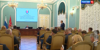 Александр Беглов провел заседание Координационной группы по оказанию содействия избиркомам - ГТРК Санкт-Петербург