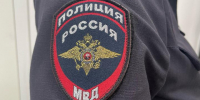 шеврон на форме полицейского - Петрозаводск говорит