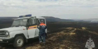 В Кувандыкском округе горит 5 тысяч гектаров сухой травы - ProOren.Ru