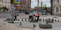 Диагональные переходы и усиленная подушка: что еще сделают на Красноармейском проспекте Тулы до конца сентября - ИА Тульская служба новостей