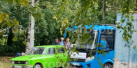 "Громкий хлопок и полмашины в смятку": очевидцы о ДТП с автобусом в Чепецке на проспекте Мира - Prochepetsk.ru