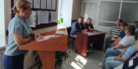 В КЦСОН «Рассвет» состоялось собрание трудовых коллективов социальной сферы - Спасский район