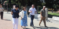 Развитие, поддержка инициатив и сохранение истории: Светлана Бессараб посетила Гулькевичский район - Газета В 24 часа