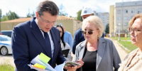 Глеб Никитин оценил ход капремонта медучреждений, включенных в региональный флагманский проект "Семейный квартал" - Газета Знамя