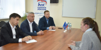 В общественной приемной «Единой России» в Няндоме состоялся прием граждан - Единая Россия