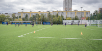 Обновленный футбольный стадион в 8-м микрорайоне Одинцово осмотрел Андрей Иванов - Городской округ Одинцово
