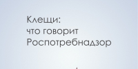 Второй пик активности клещей: о чем нужно помнить? - Роспотребнадзор