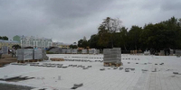 Новую брусчатку укладывают на площади Революции.. - Администрация г. Вологда