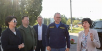 Губернатор Олег Мельниченко посетил Чемодановку - Комсомольская правда