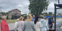 26 августа заместитель Главы Павлово-Посадского городского округа Кулаков Александр Сергеевич провел пеший обход в деревне Логиново - Павлово-Посадский район
