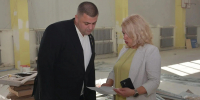 Председатель Воронежской городской Думы, Герой России Андрей Дьяченко совершил рабочую поездку в школы Железнодорожного и Советского районов - Городская Дума