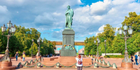 Москвичи решат на тестовом голосовании, нужно ли переносить памятник Пушкину - M24.Ru