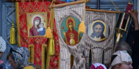 Начало крестного хода Елец — Задонск - Елецкая епархия